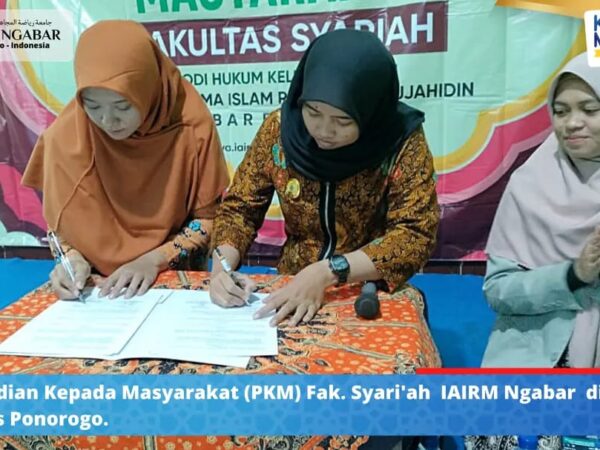Pengabdian kepada Masyarakat (PKM) dengan tema "Penyuluhan Hukum terkait Dispensasi Nikah"