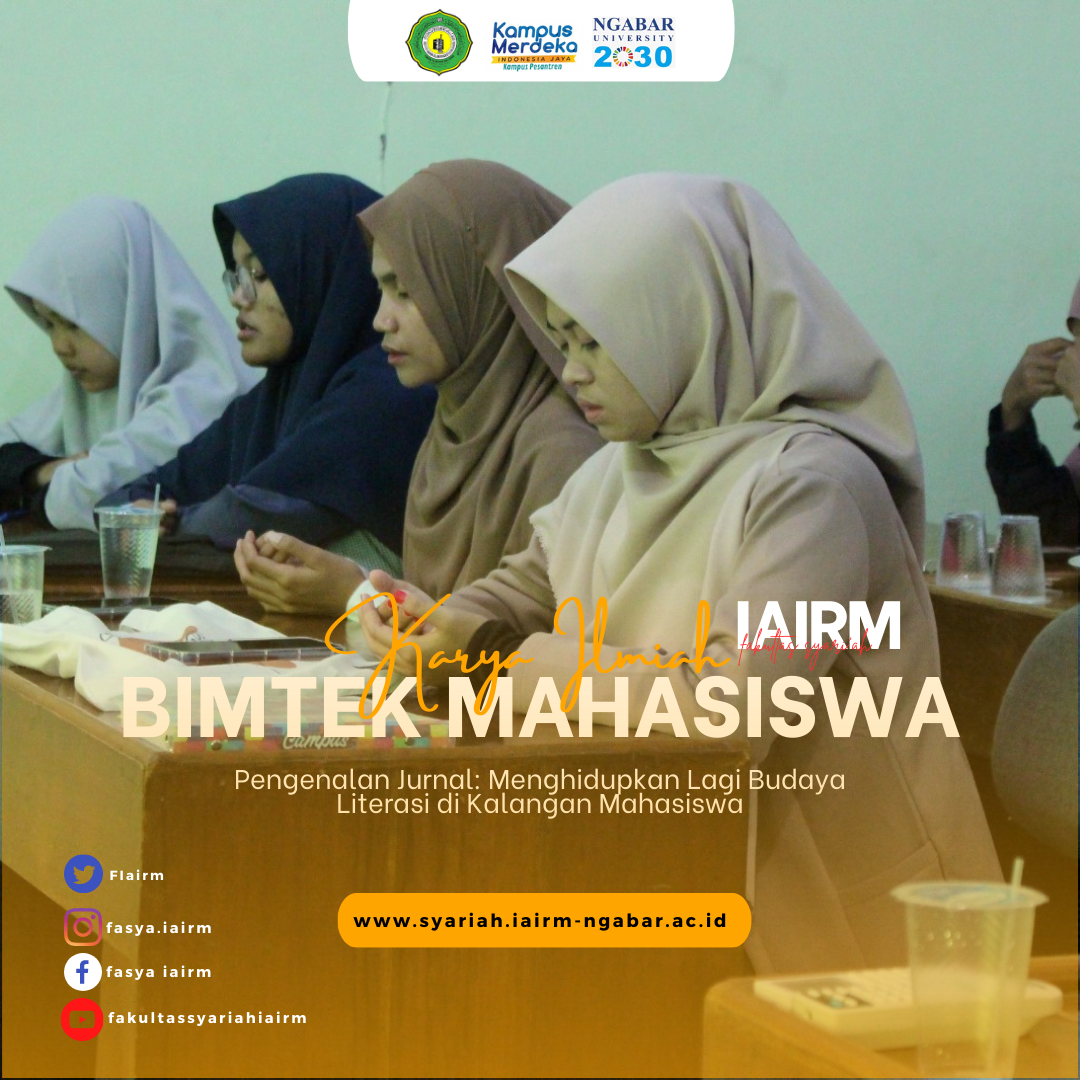 BIMTEK PENULISAN KARYA ILMIAH MAHASISWA BIMTEK PENULISAN KARYA ILMIAH MAHASISWA
